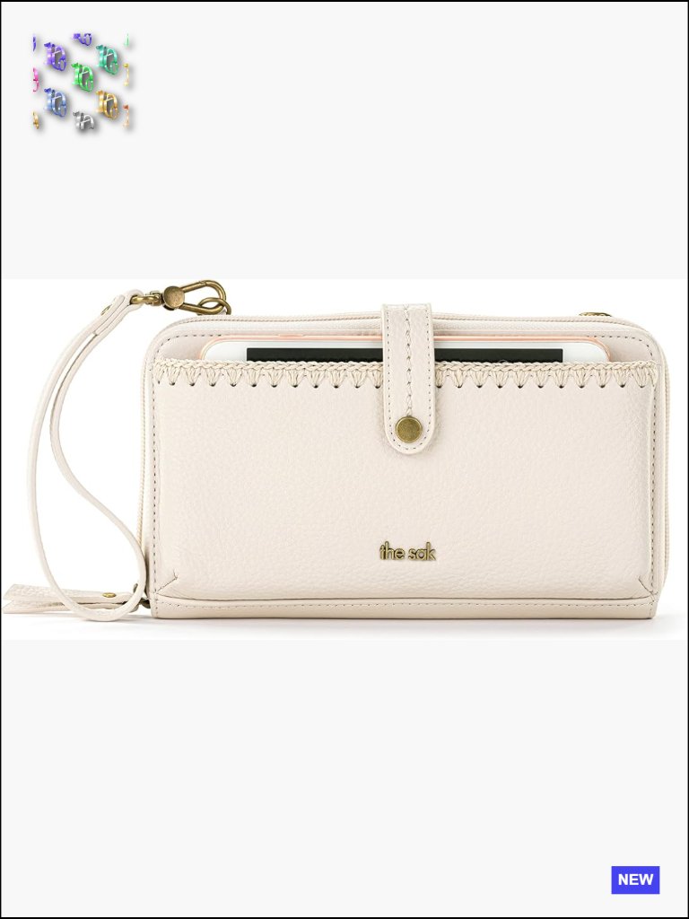 Convertible Wristlet Crossbody Purse - All-In-One Smartphone Bag Wallet With